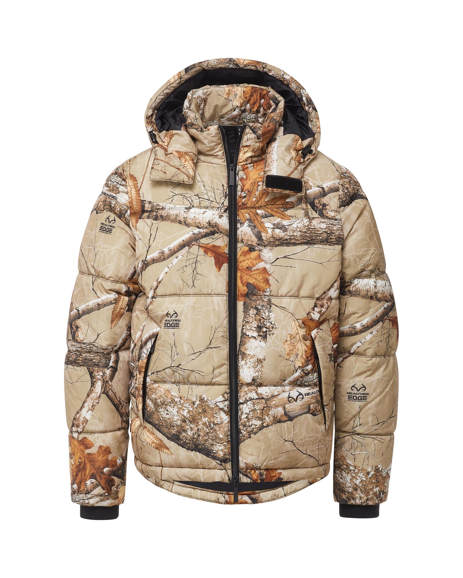 Realtree EDGE® Hooded Puffer - Desert Camo