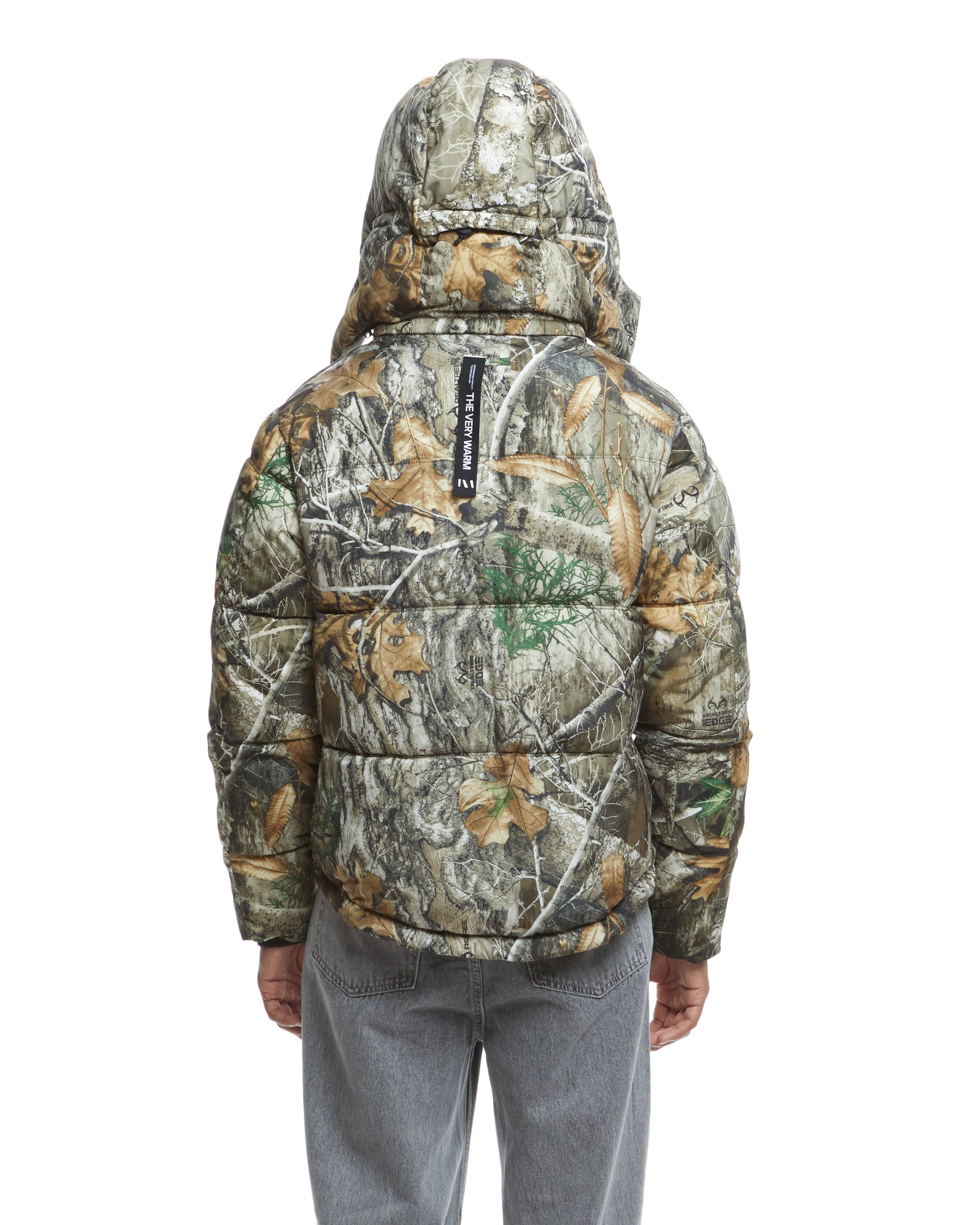 The Very Warm Realtree Edge Hooded Puffer - Original Camo - XL