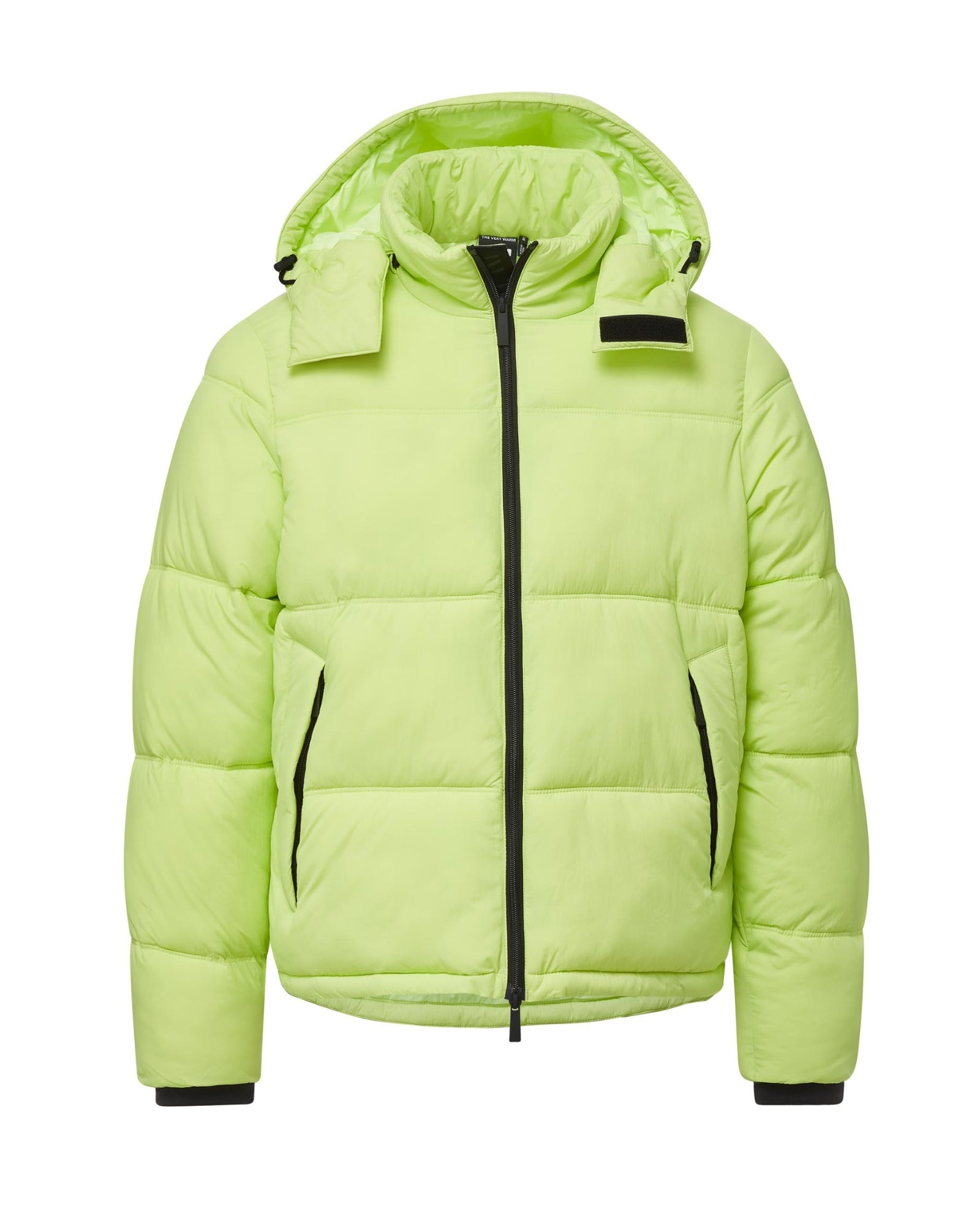 Hooded Puffer - Lime