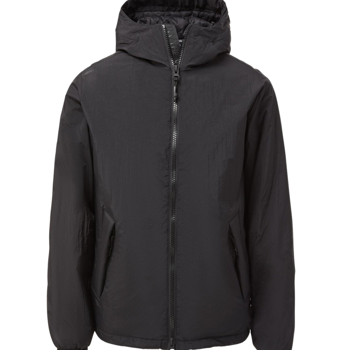 HOODED LIGHT DOWN ブラック M Light Hooded Jacket - Black
