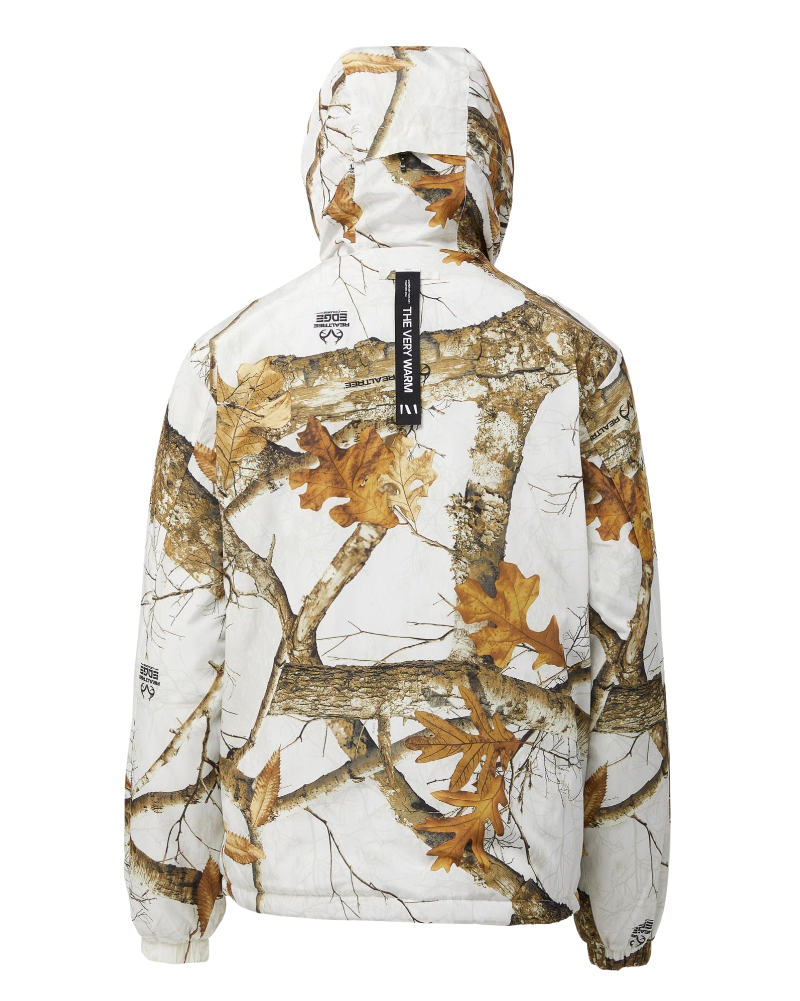 Realtree EDGE® Light Hooded Jacket - Snow Camo