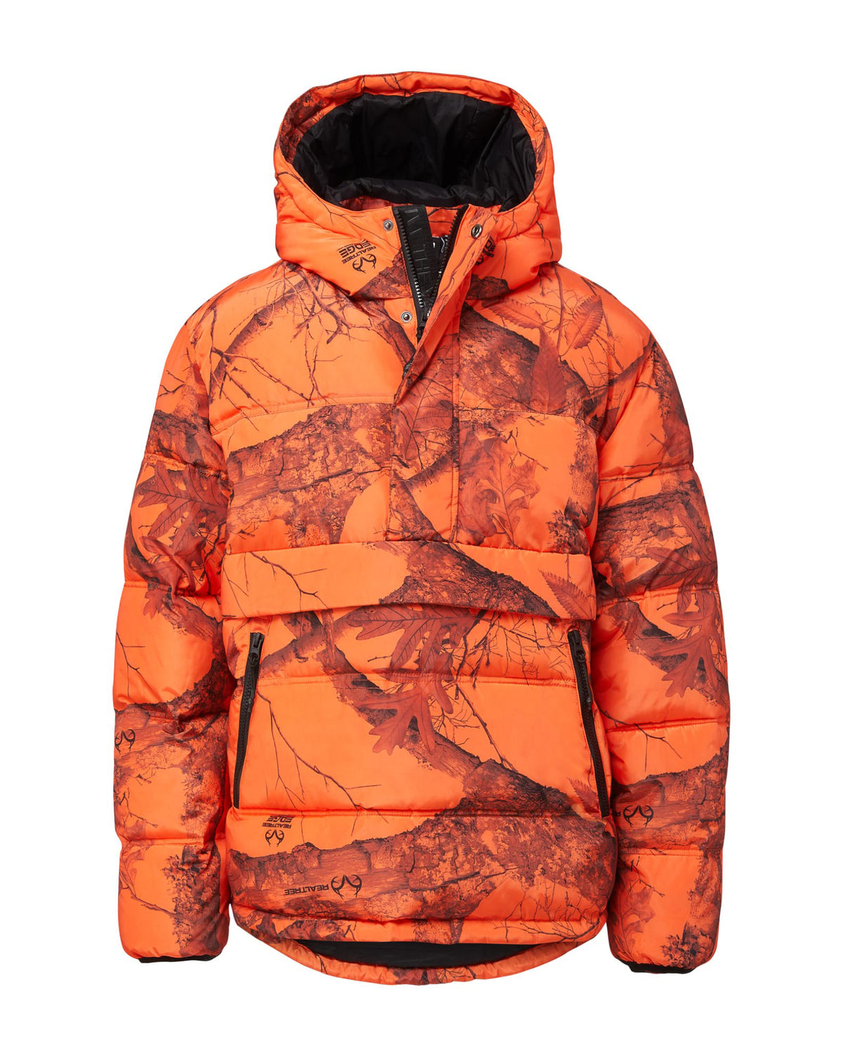 Realtree EDGE® Anorak Puffer - Orange Camo