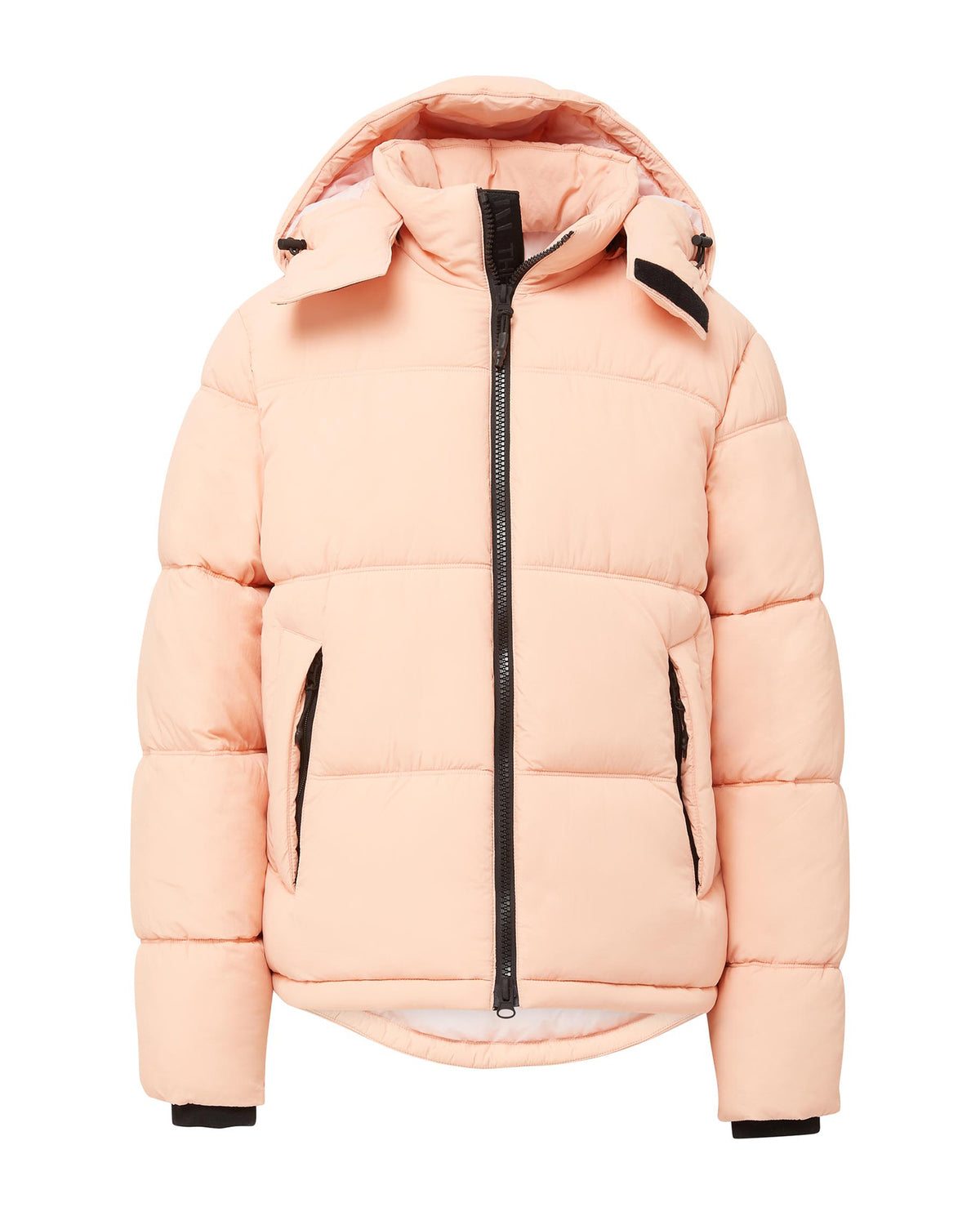 Hooded Puffer - Coral Pink