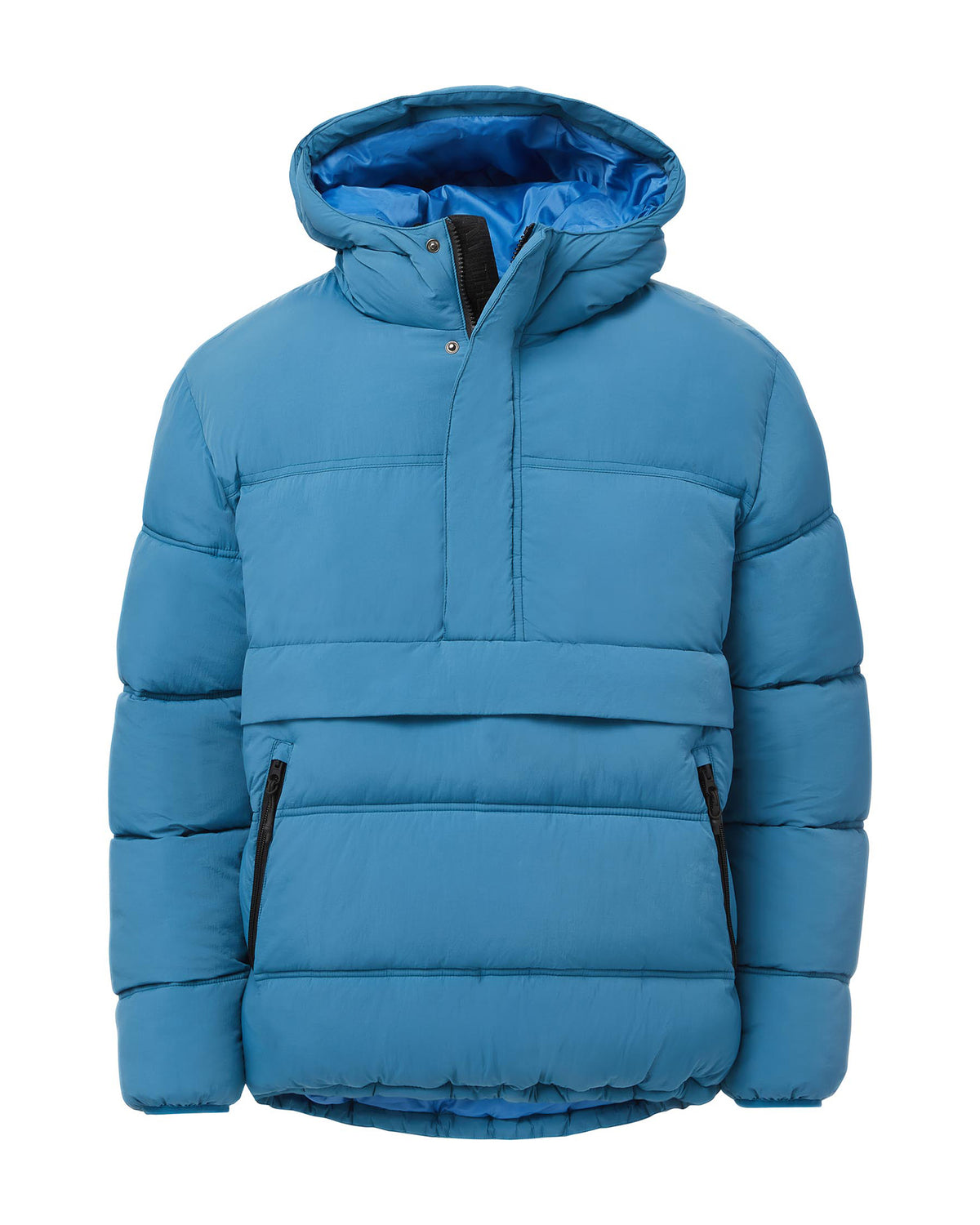 Anorak Puffer - Blue Steel