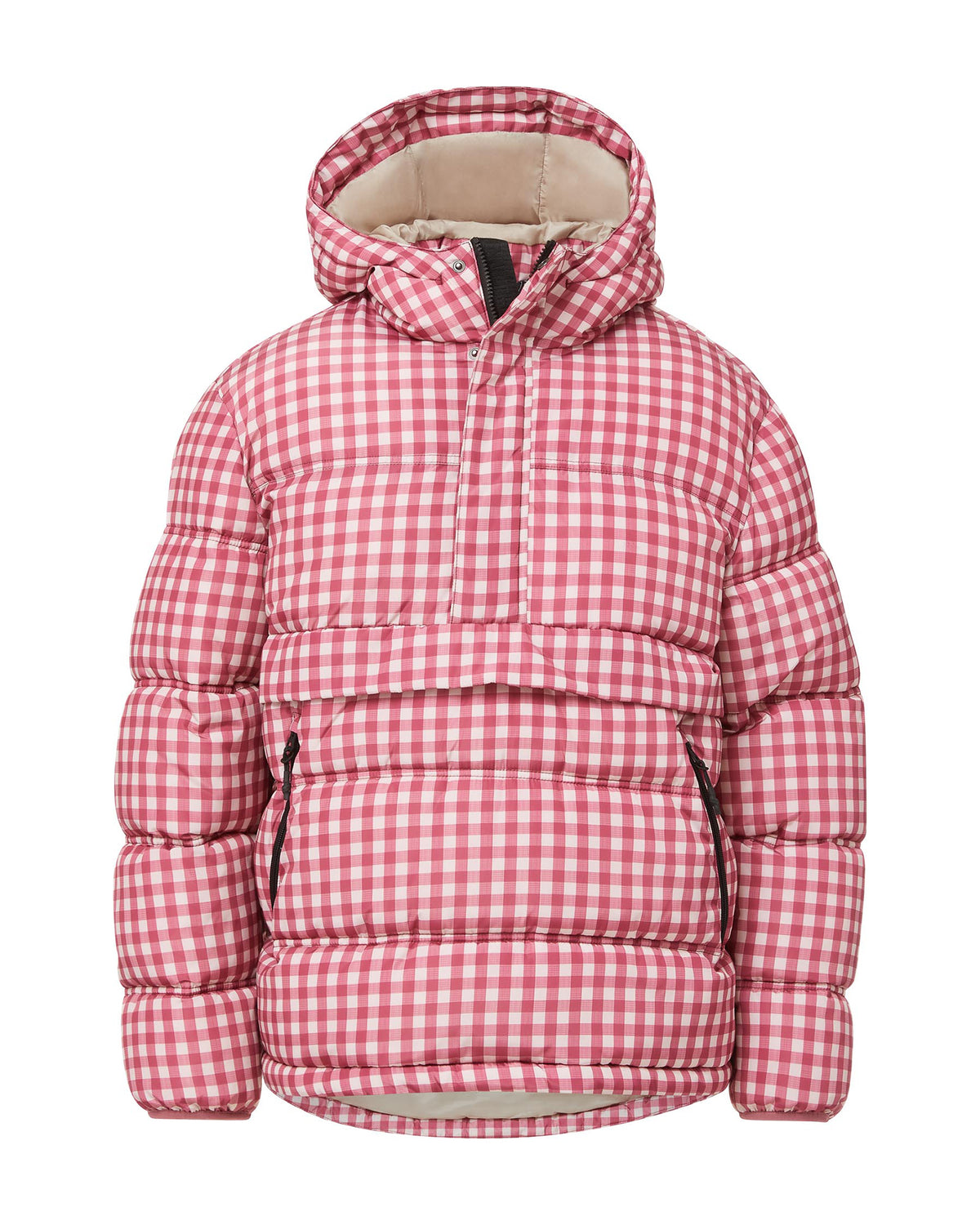 Anorak Puffer - Red Check