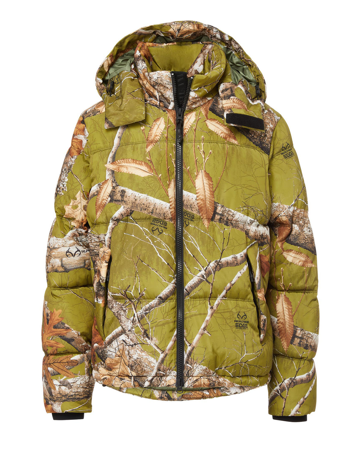 Realtree EDGE® Hooded Puffer - Moss Camo