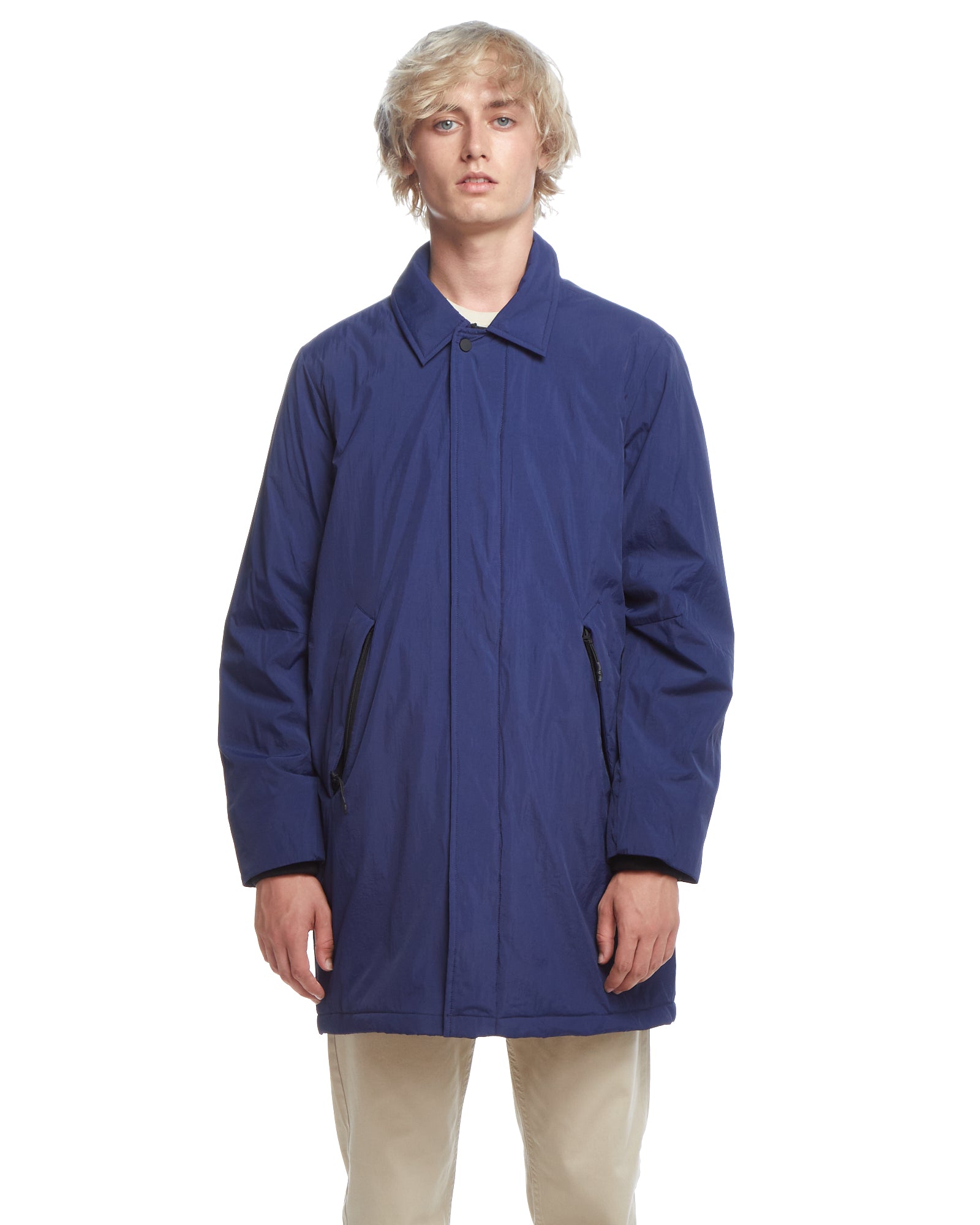 Unisex Car Coat - Navy